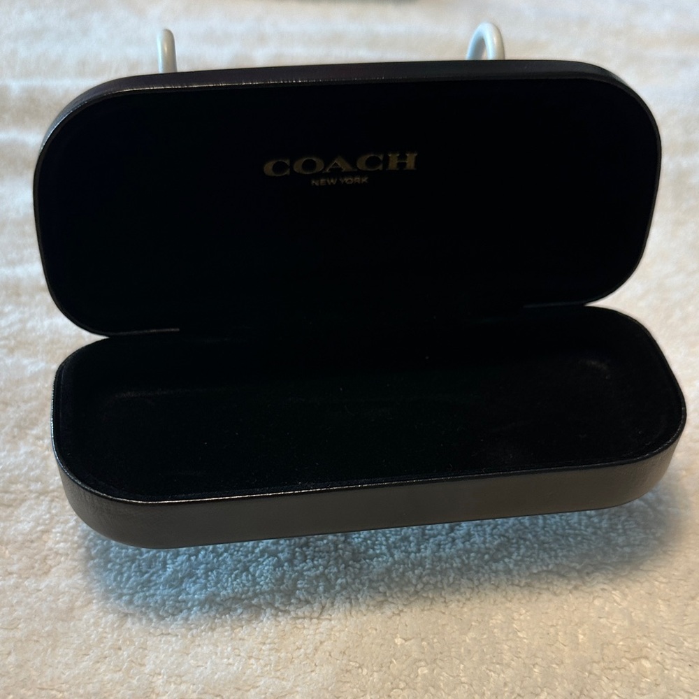 Coach Elegant Black Eyewear Case